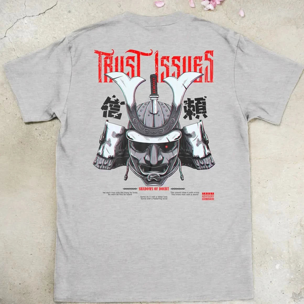 Trust Issues | back print ❀ T-shirt
