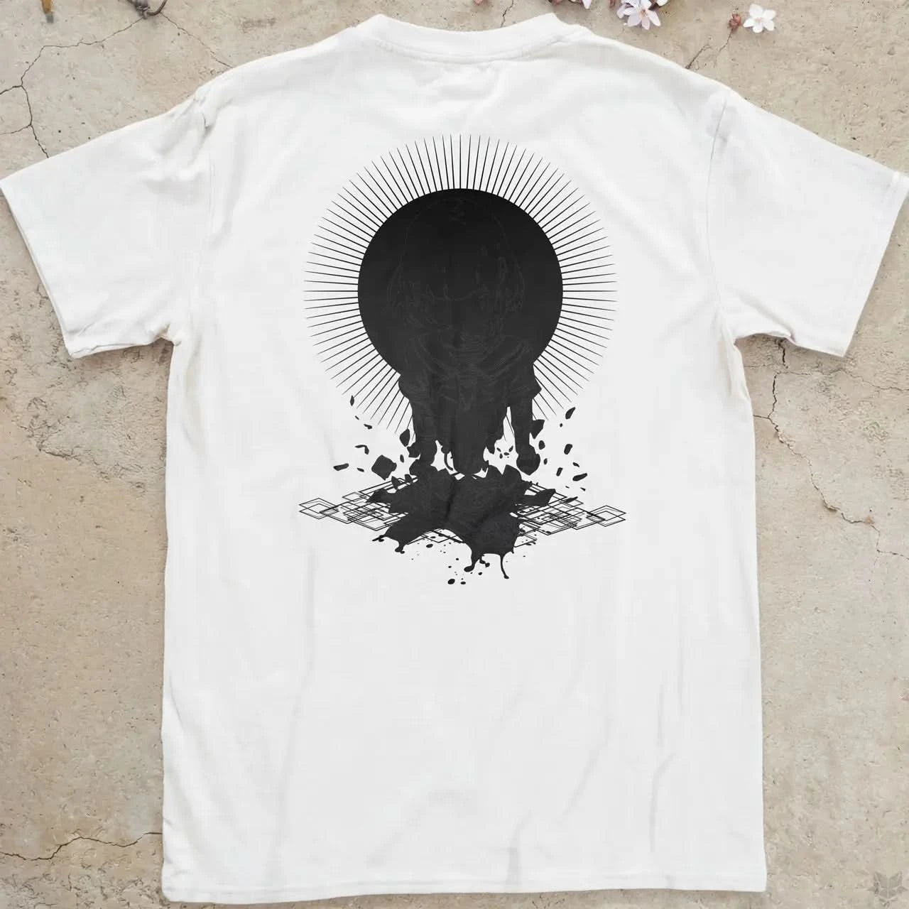 DisIntegration B/W | back print ❀ T-shirt