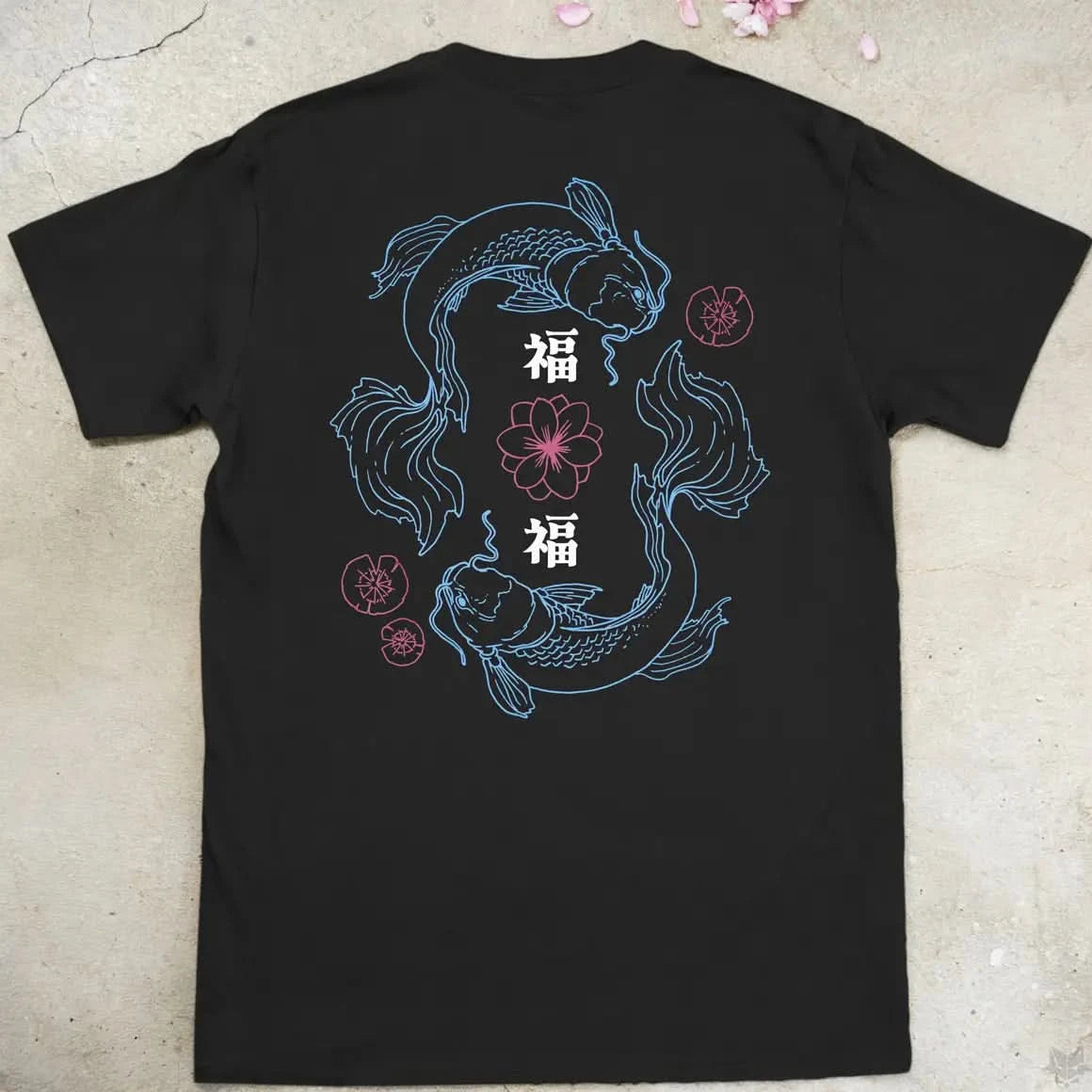 Good Fortune x2 | back print ❀ T-shirt