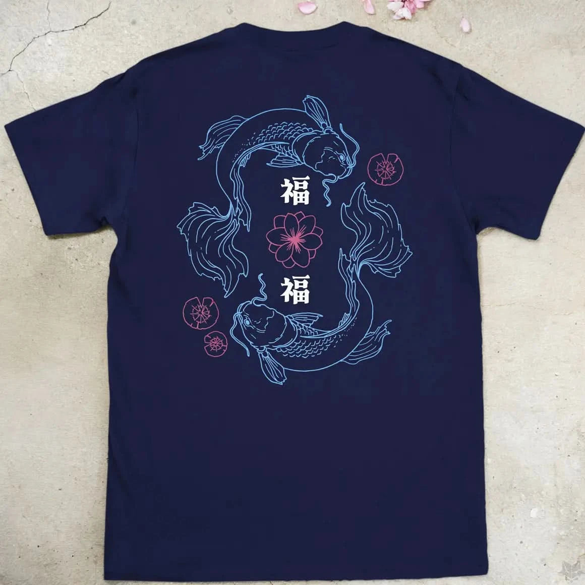Good Fortune x2 | back print ❀ T-shirt