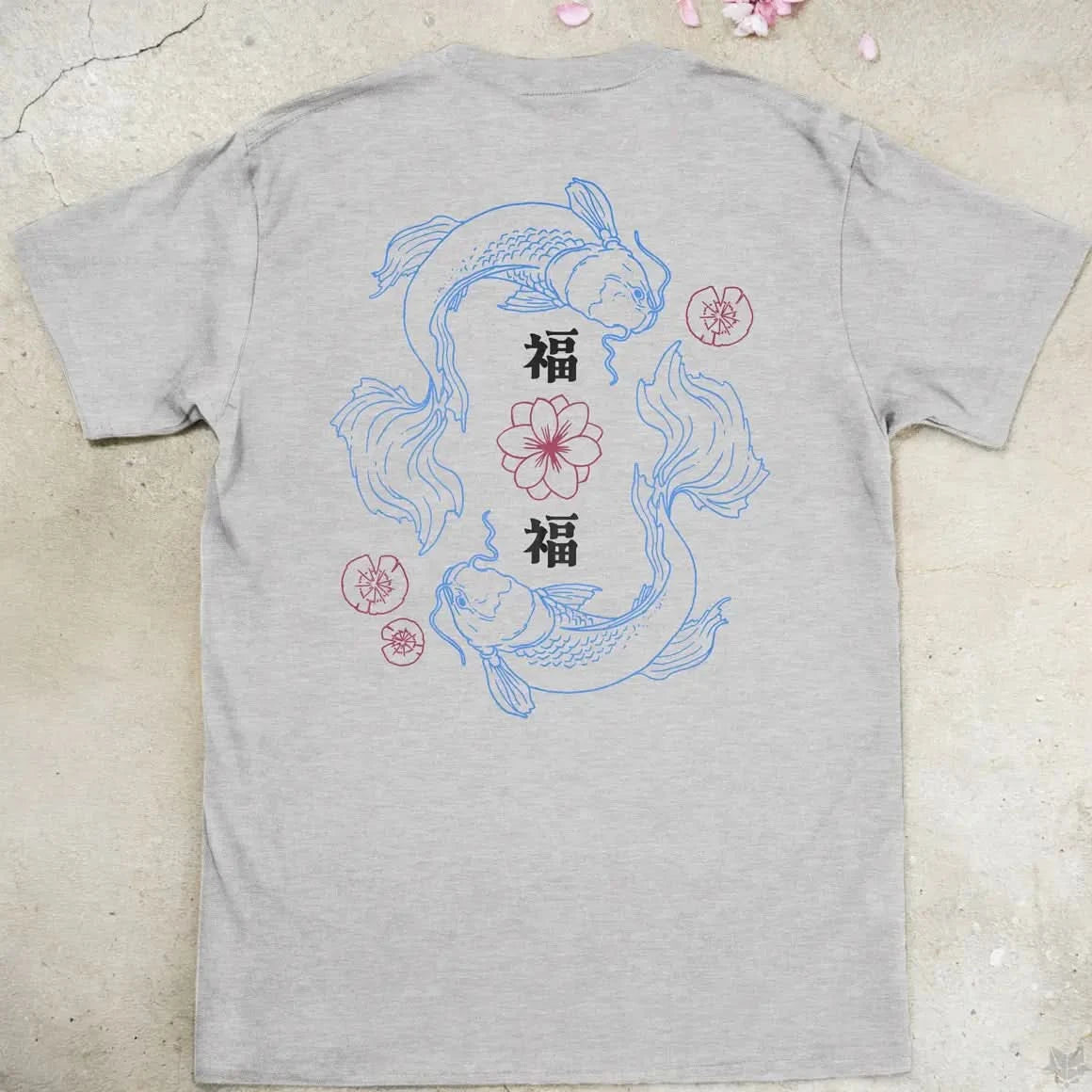 Good Fortune x2 | back print ❀ T-shirt