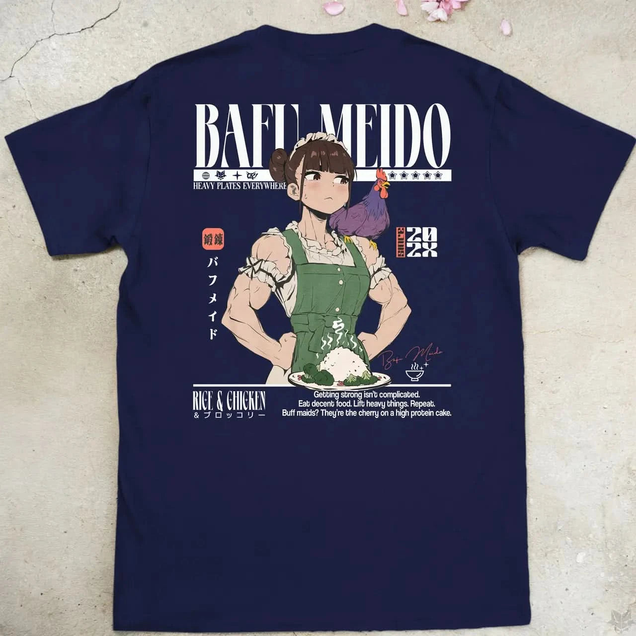Bafu Meido Gen1 | back print ❀ T-shirt