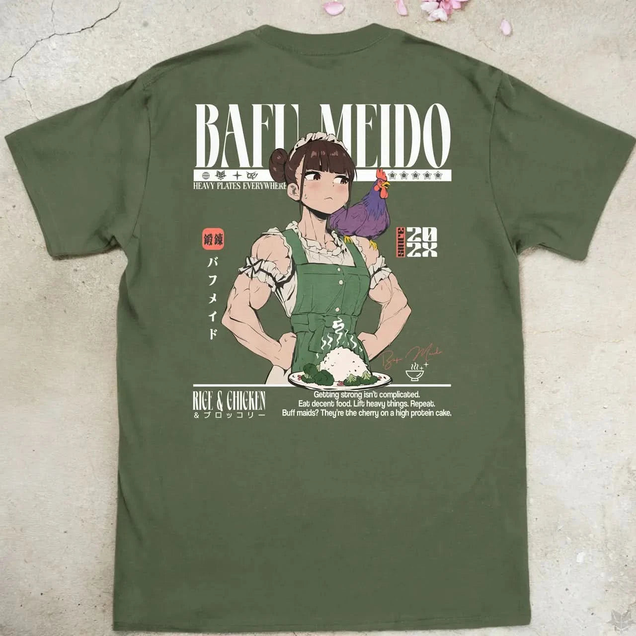 Bafu Meido Gen1 | back print ❀ T-shirt