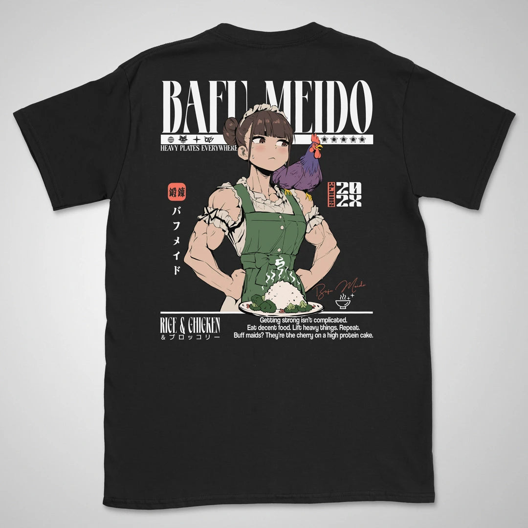 Bafu Meido Gen1 | back print ❀ T-shirt