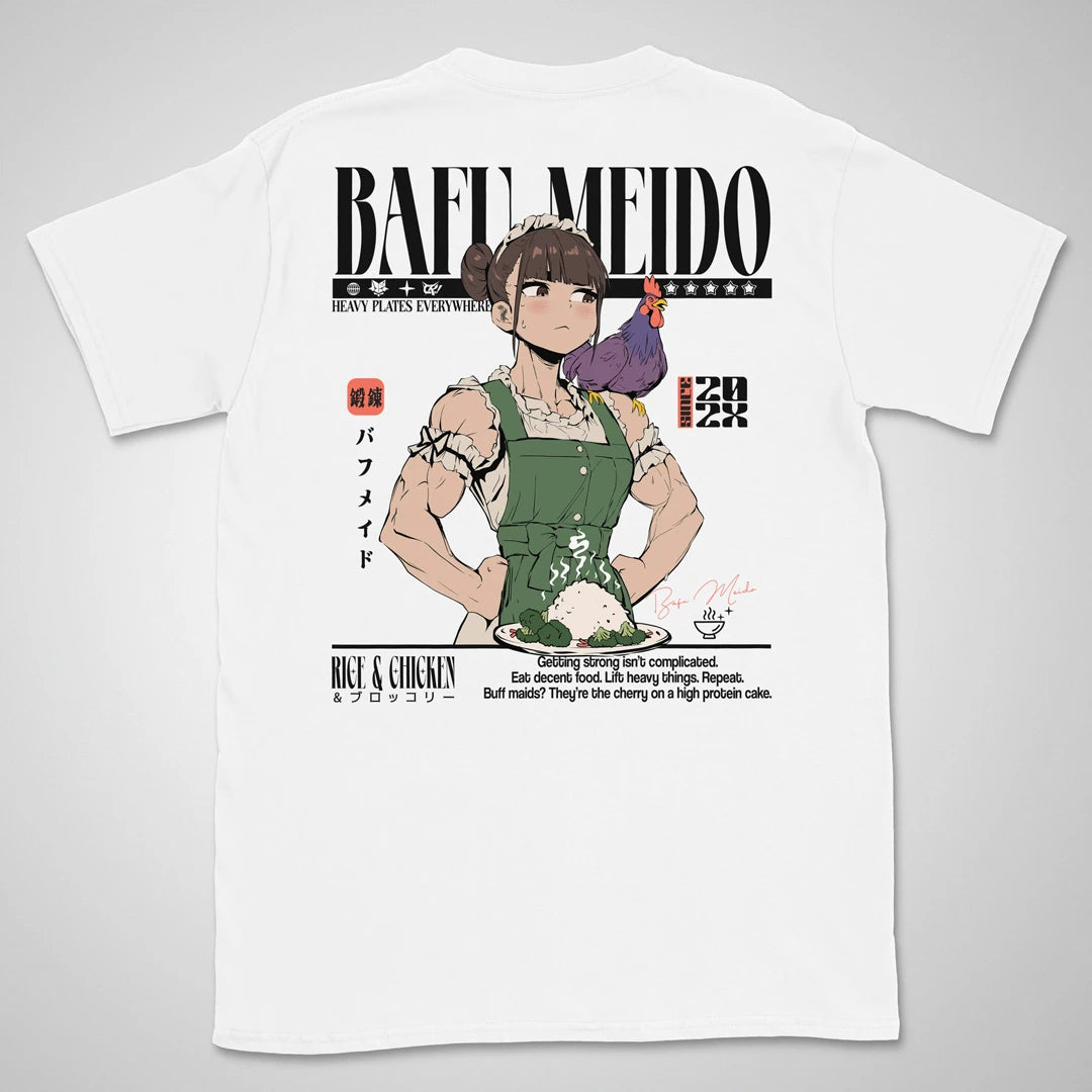 Bafu Meido Gen1 | back print ❀ T-shirt