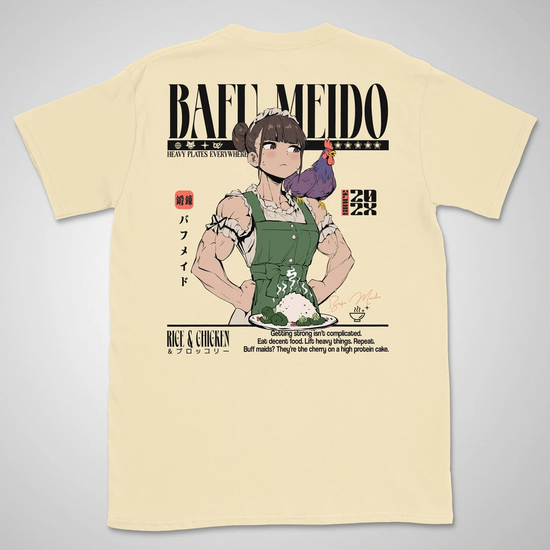 Bafu Meido Gen1 | back print ❀ T-shirt