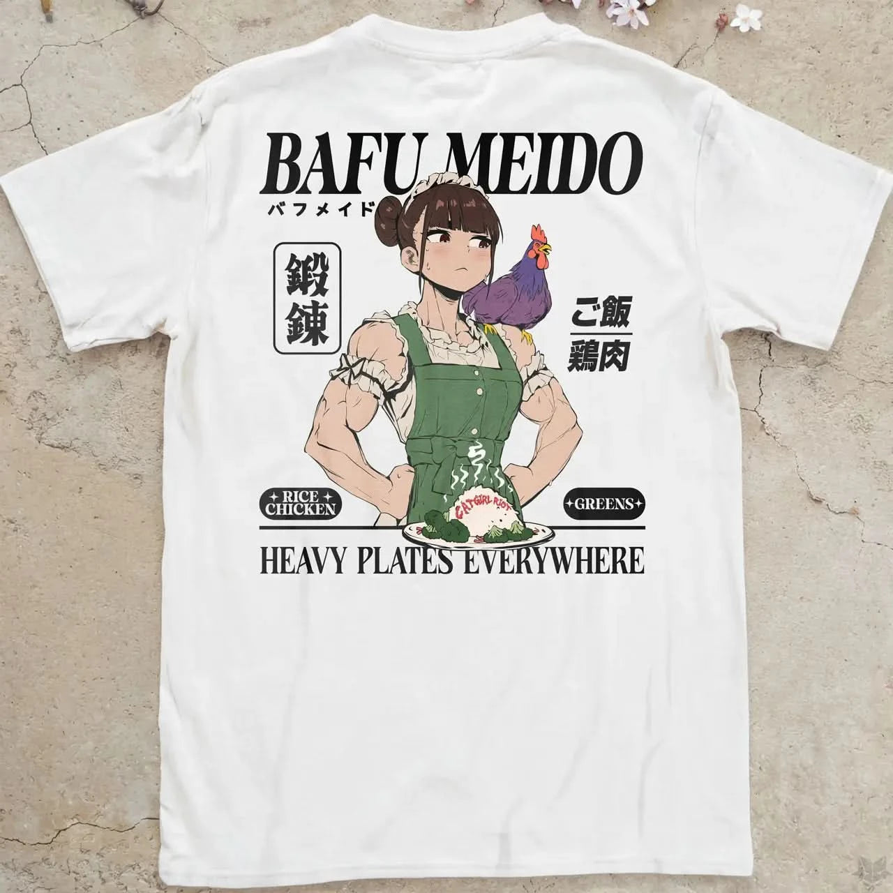 Bafu Meido Gen2 | back print ❀ T-shirt