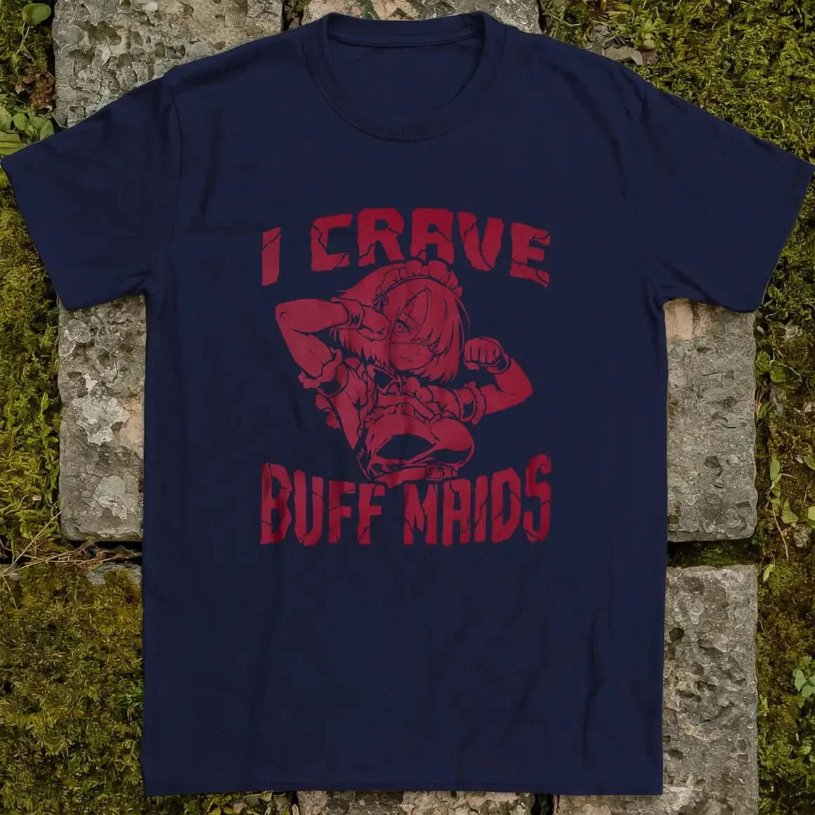 I Crave Buff Maids Red ❀ T-shirt