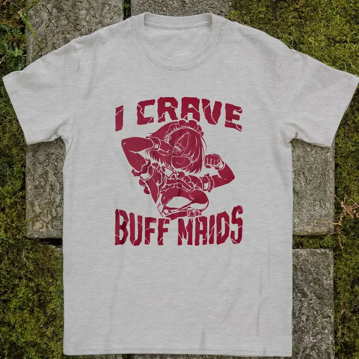 I Crave Buff Maids Red ❀ T-shirt