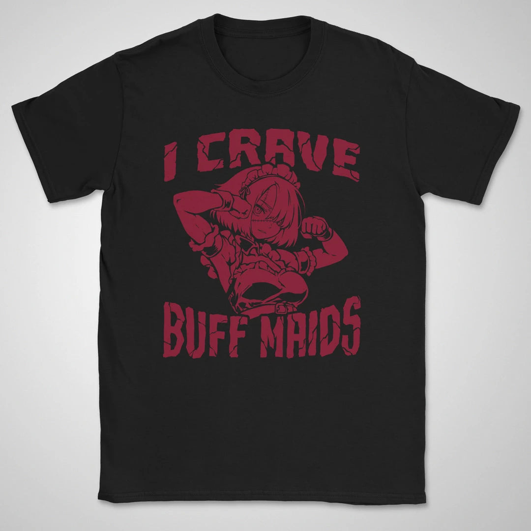 I Crave Buff Maids Red ❀ T-shirt