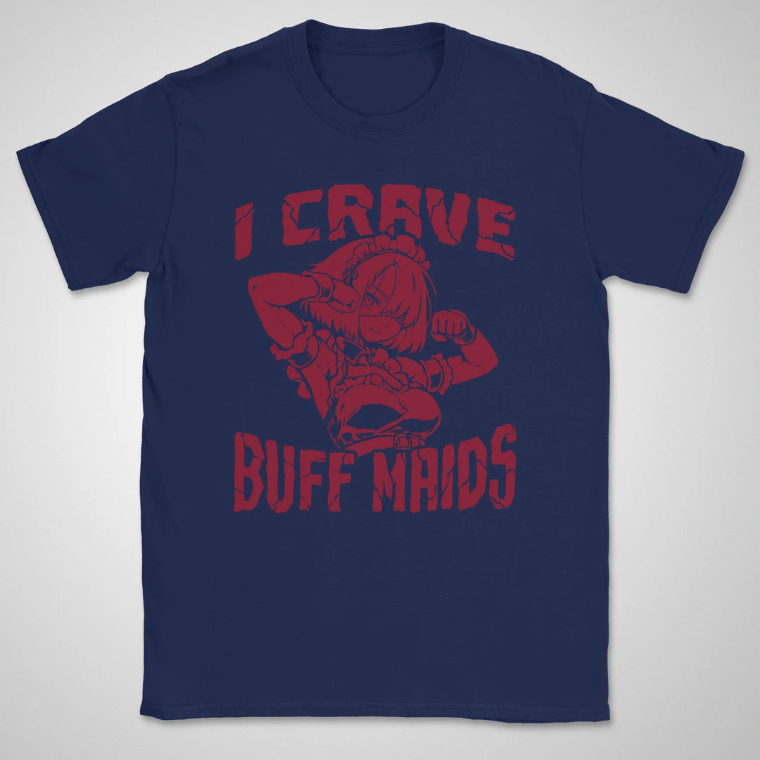 I Crave Buff Maids Red ❀ T-shirt