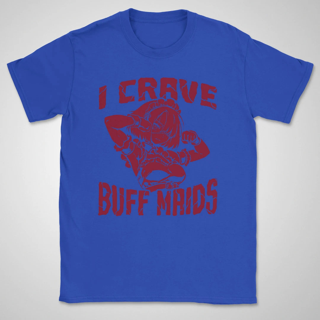 I Crave Buff Maids Red ❀ T-shirt