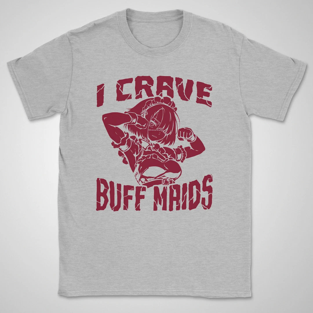 I Crave Buff Maids Red ❀ T-shirt