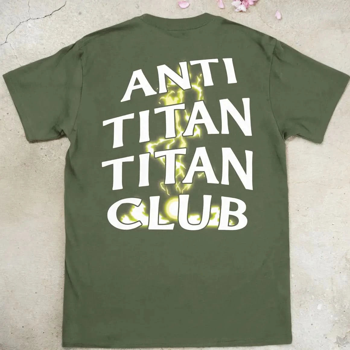 Anti Titan Titan Club Gen1 | back print ❀ T-shirt