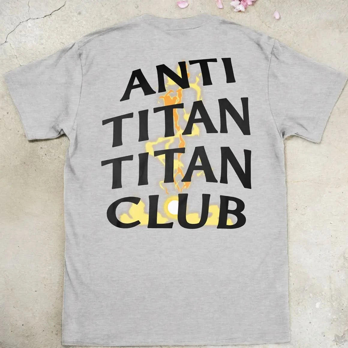 Anti Titan Titan Club Gen1 | back print ❀ T-shirt