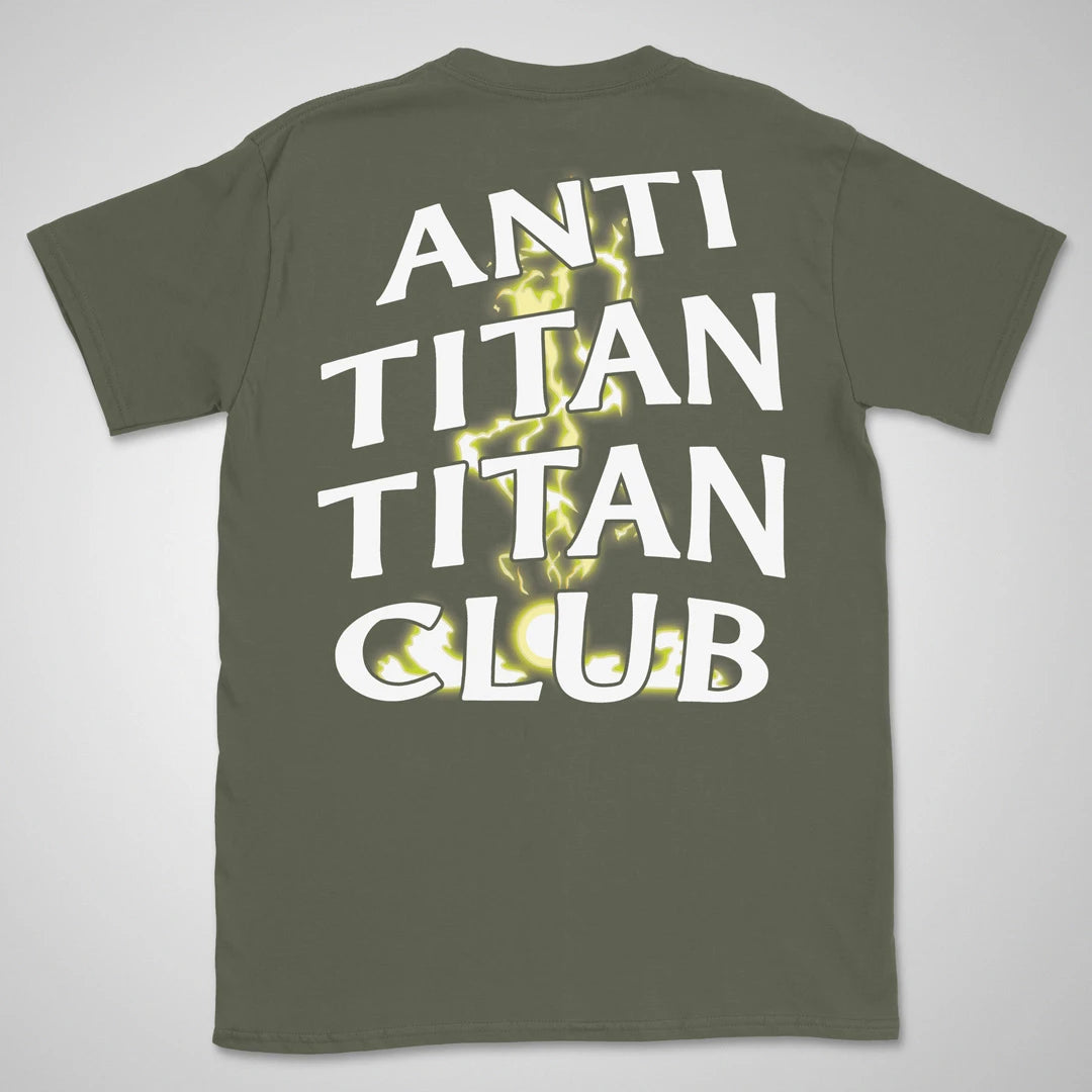 Anti Titan Titan Club Gen1 | back print ❀ T-shirt