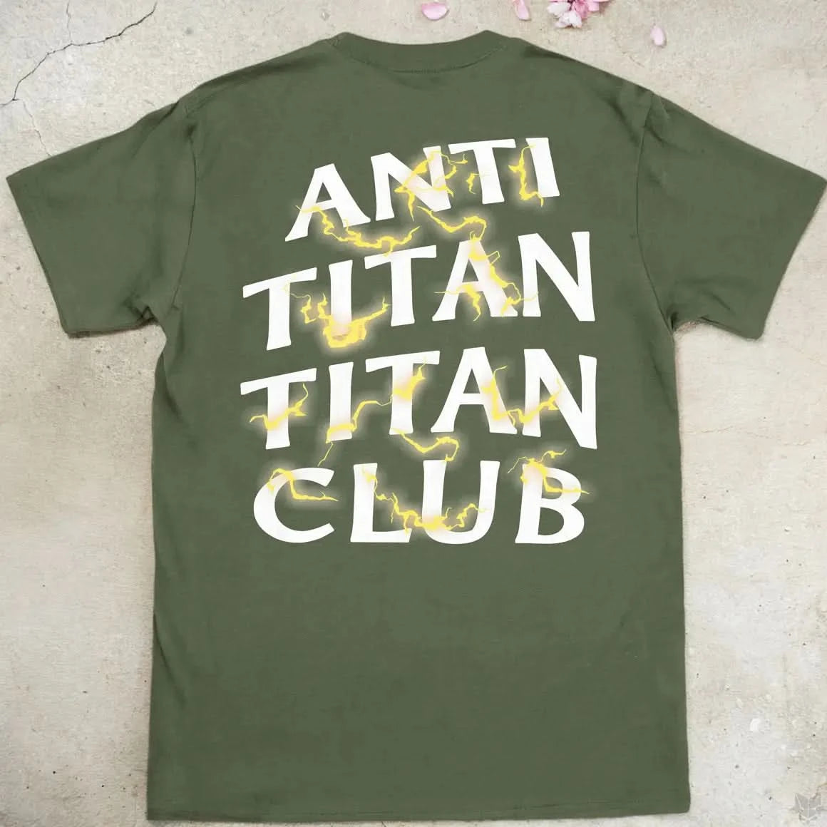 Anti Titan Titan Club Gen2 | back print ❀ T-shirt