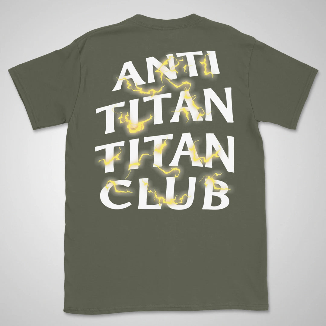 Anti Titan Titan Club Gen2 | back print ❀ T-shirt