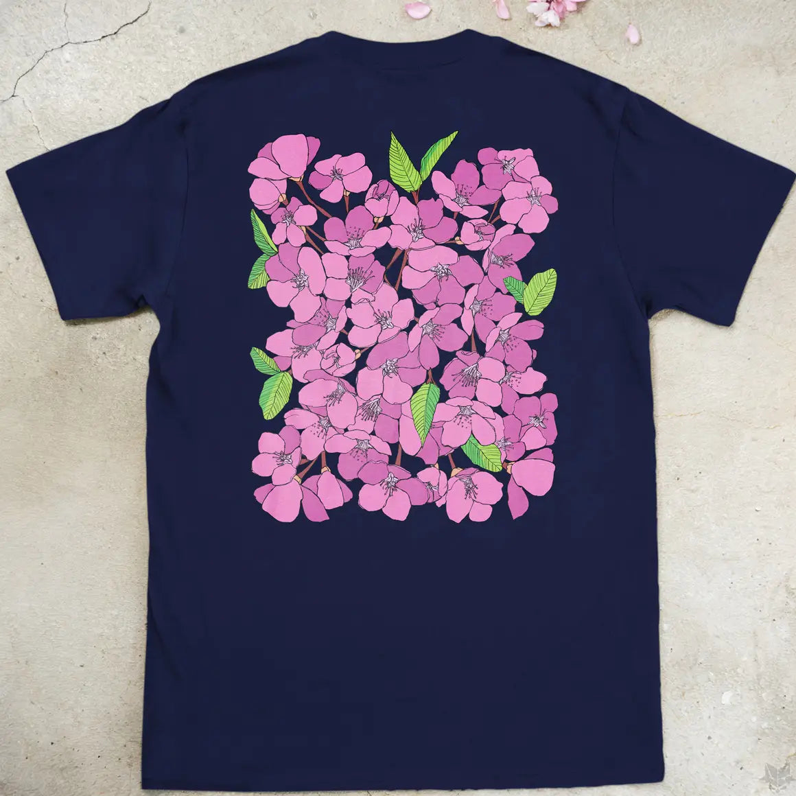 Cherry Blossoms | back print ❀ T-shirt