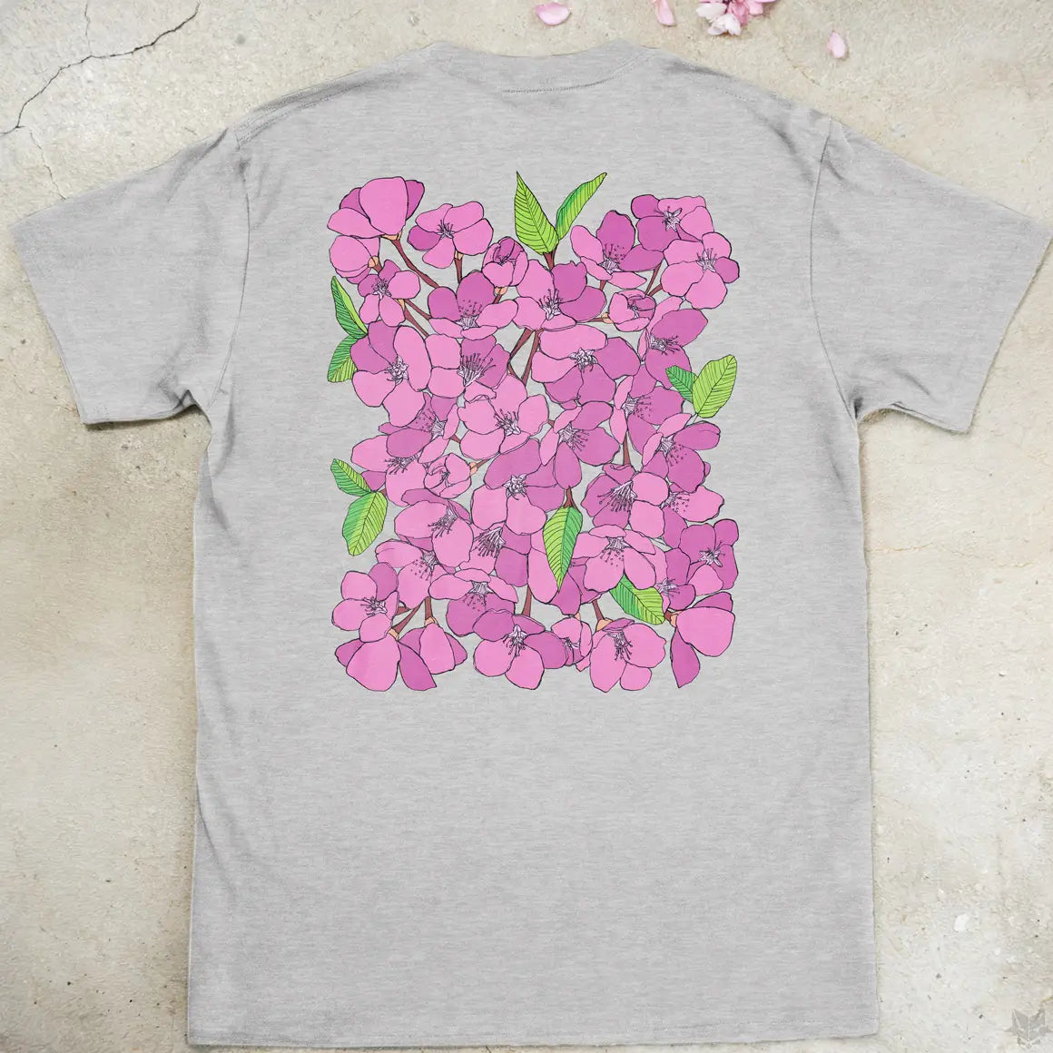 Cherry Blossoms | back print ❀ T-shirt