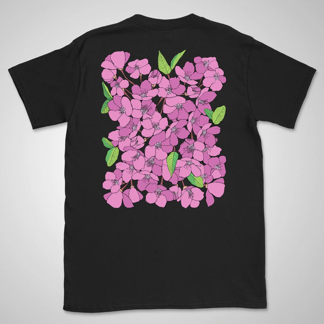 Cherry Blossoms | back print ❀ T-shirt