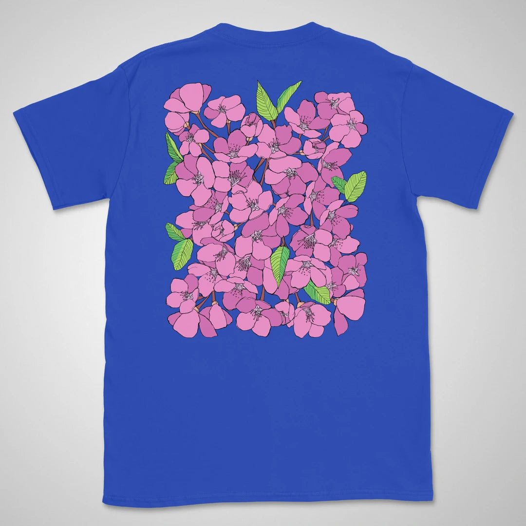 Cherry Blossoms | back print ❀ T-shirt