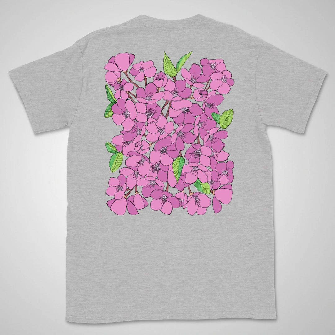 Cherry Blossoms | back print ❀ T-shirt