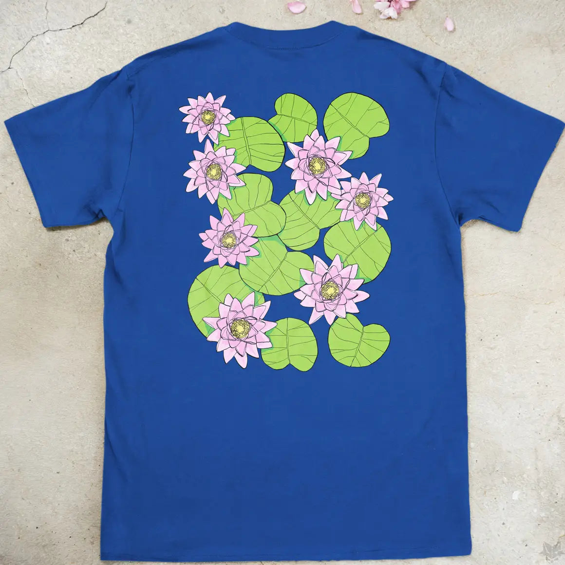 Lotus | back print ❀ T-shirt