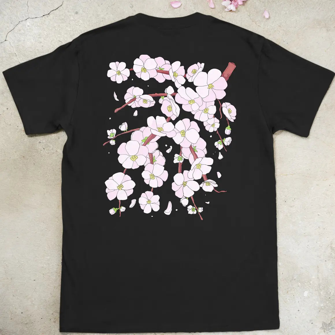 Plum Blossoms | back print ❀ T-shirt