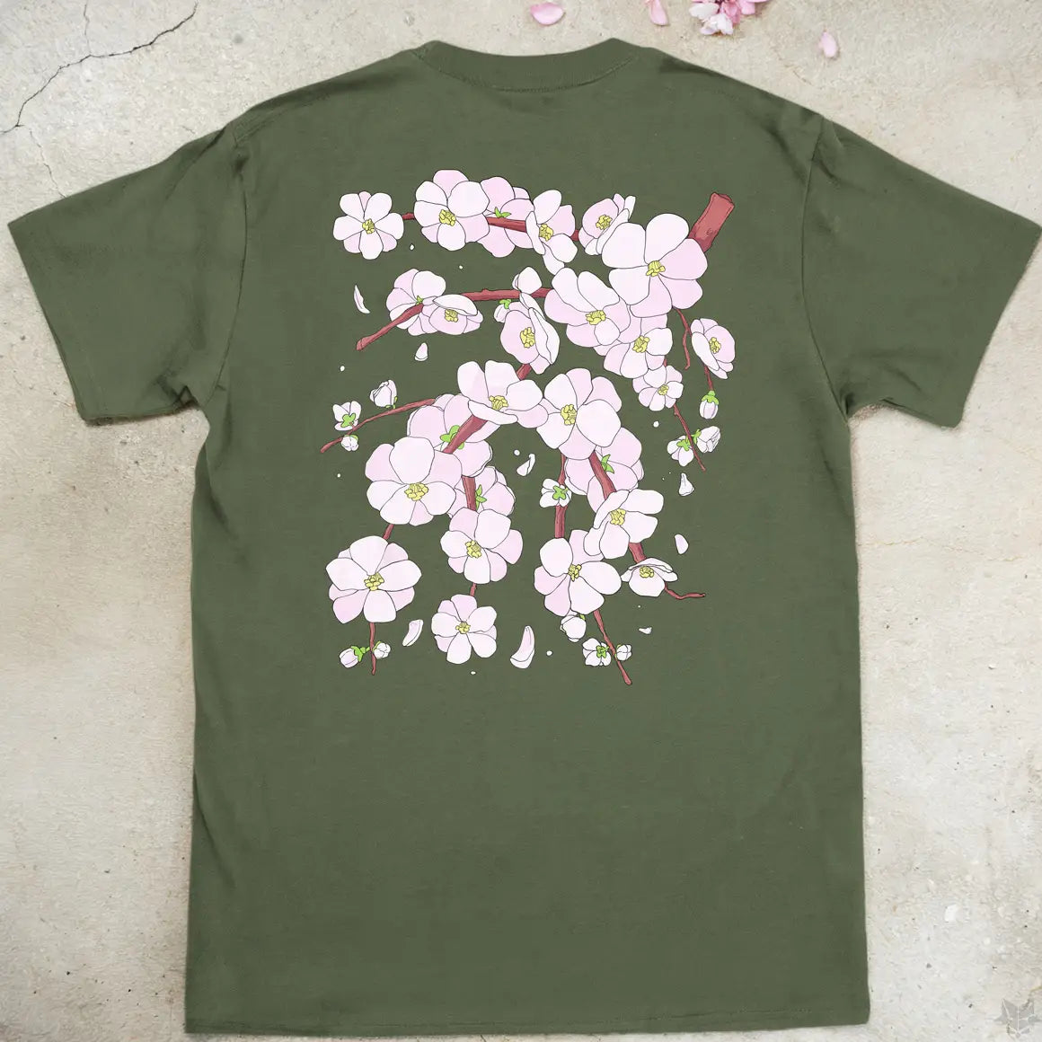 Plum Blossoms | back print ❀ T-shirt