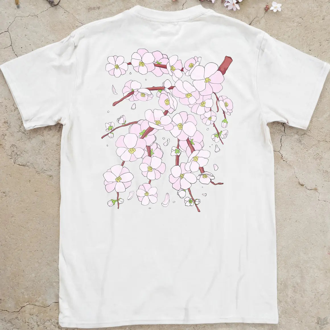 Plum Blossoms | back print ❀ T-shirt