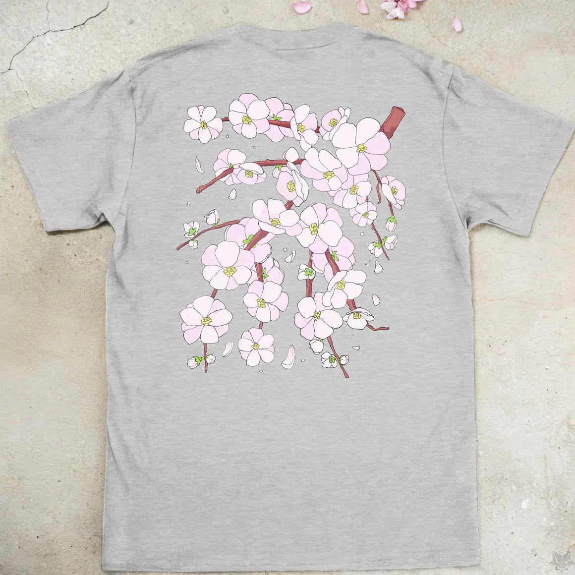 Plum Blossoms | back print ❀ T-shirt