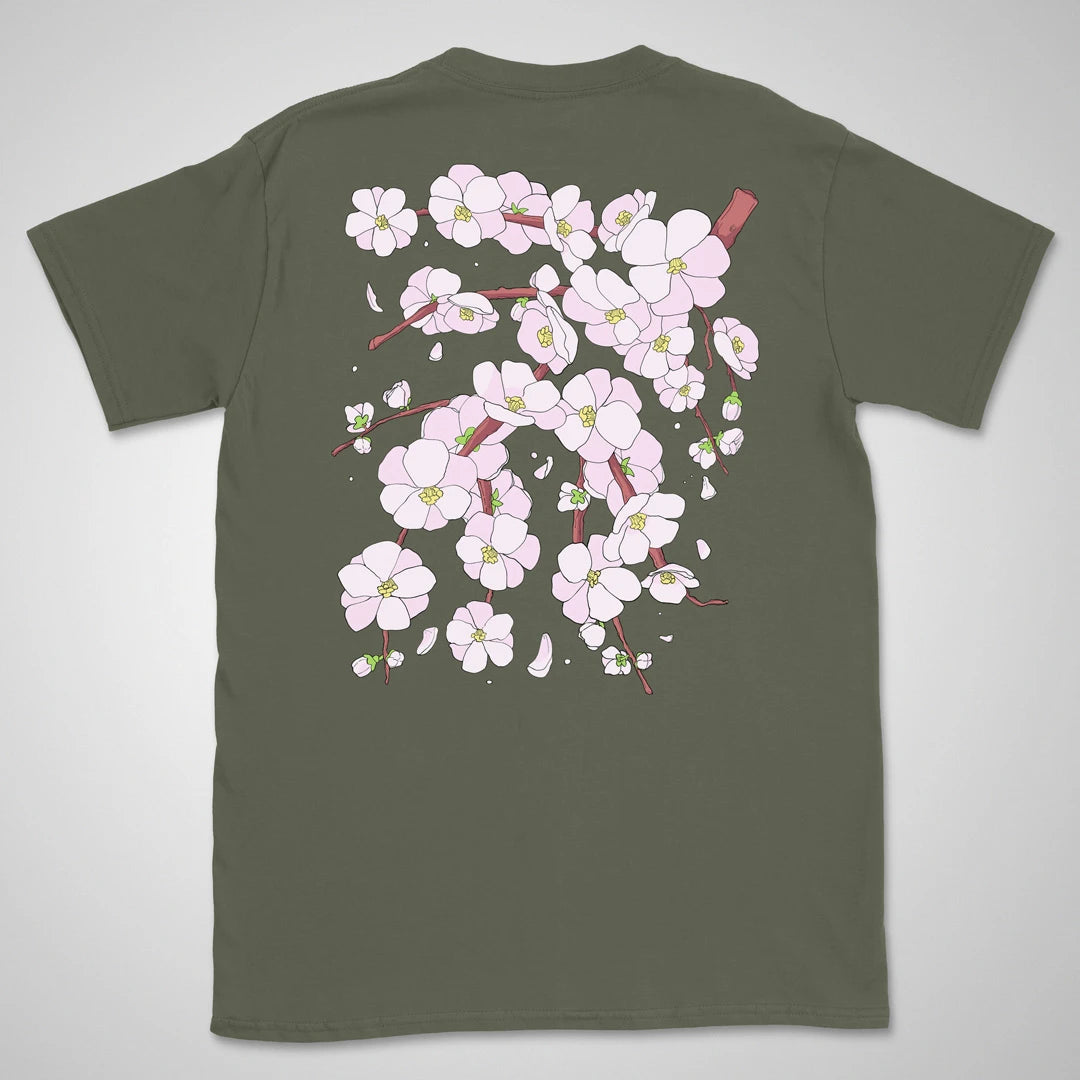 Plum Blossoms | back print ❀ T-shirt