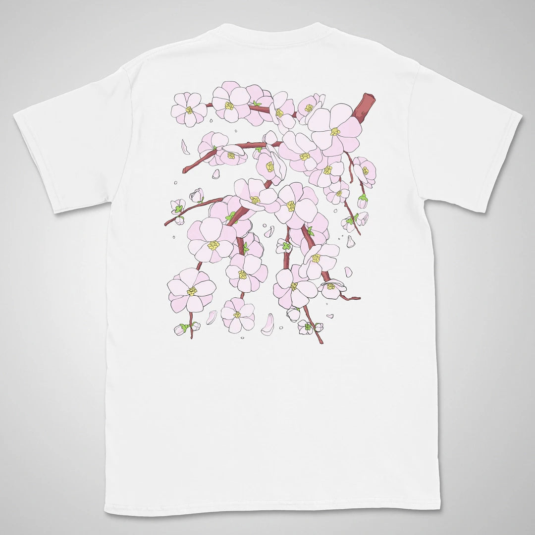 Plum Blossoms | back print ❀ T-shirt