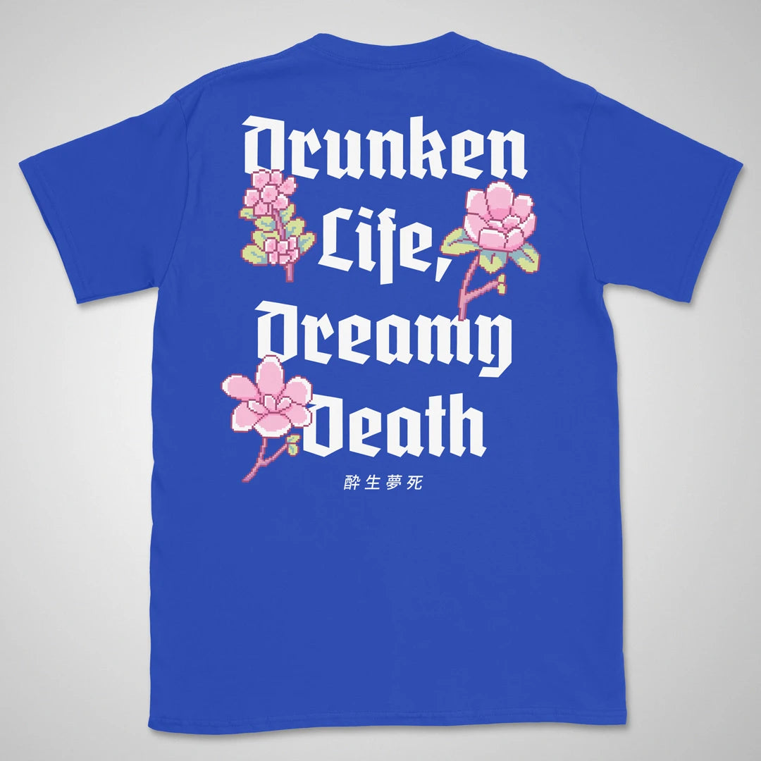 Drunken Life | back print ❀ T-shirt