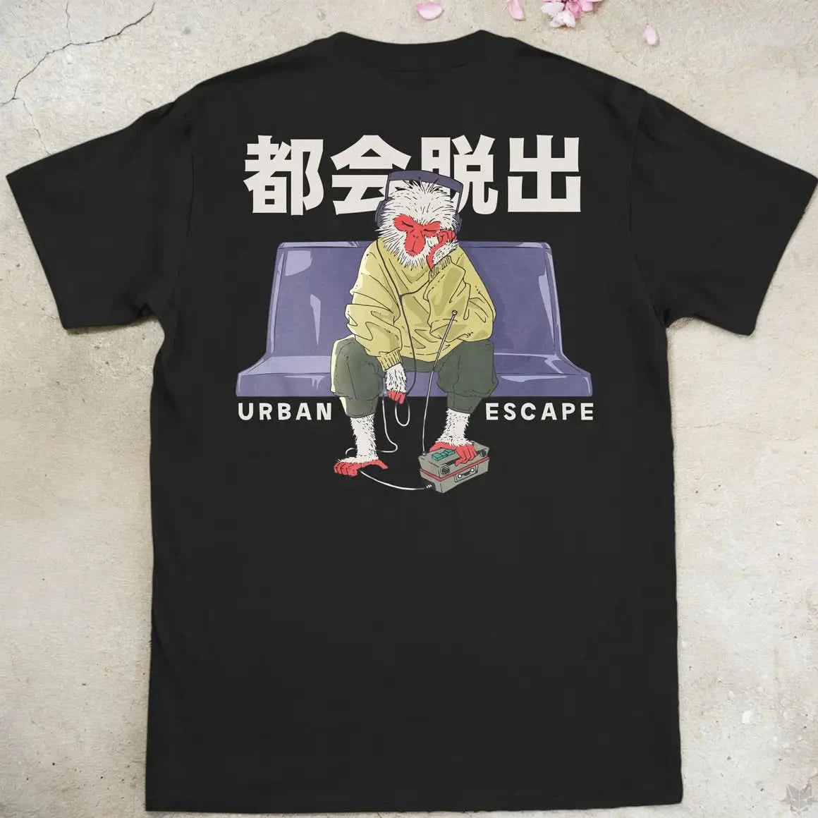 Urban Escape | back print ❀ T-shirt