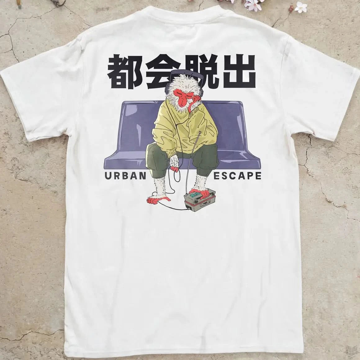 Urban Escape | back print ❀ T-shirt
