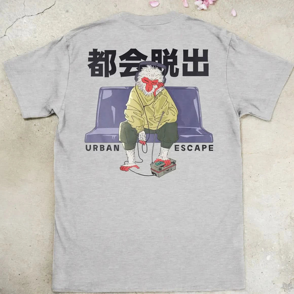 Urban Escape | back print ❀ T-shirt