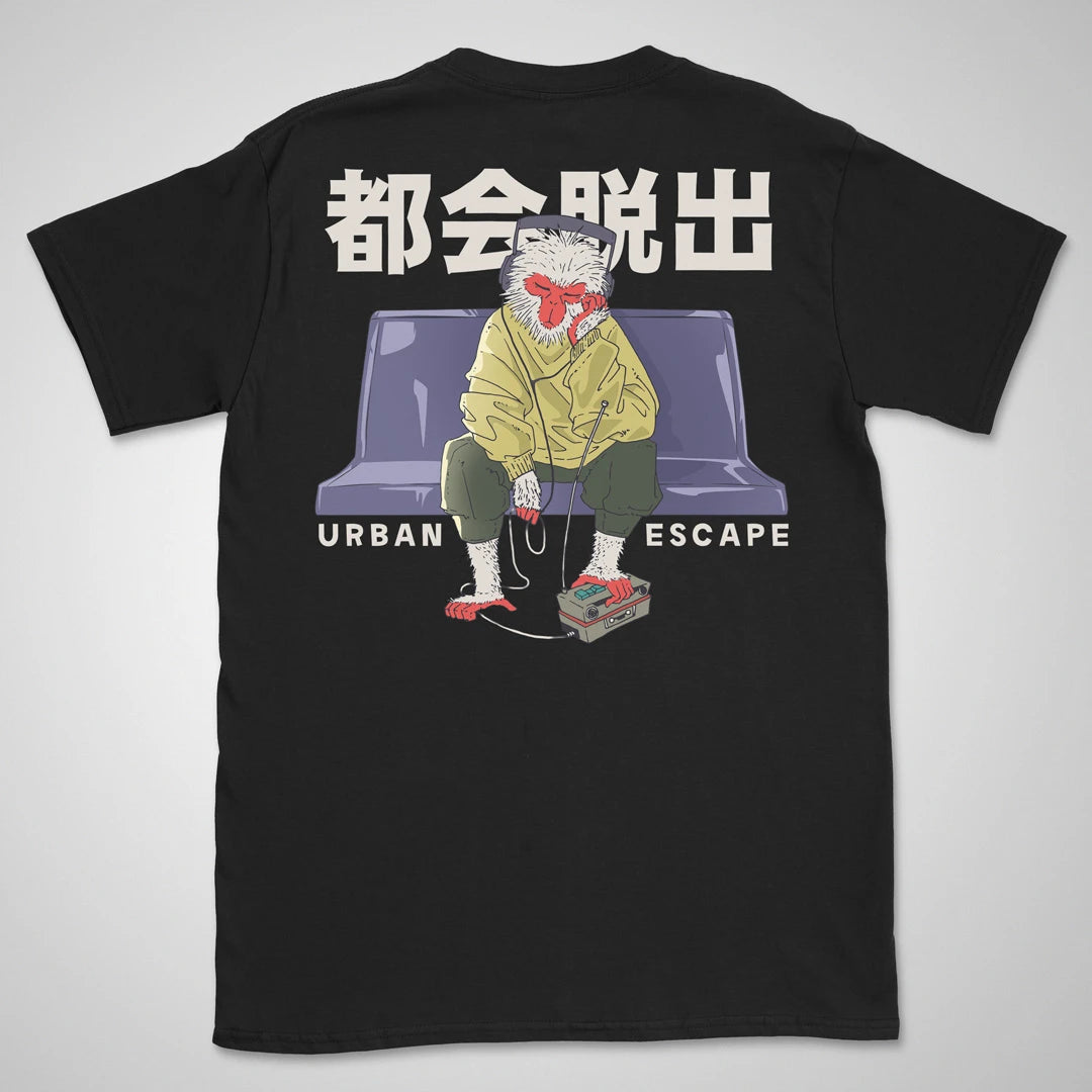 Urban Escape | back print ❀ T-shirt