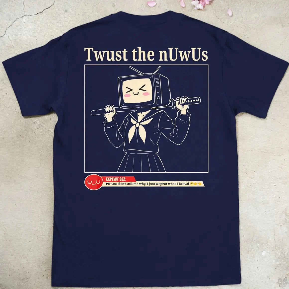 Pwopaganda-chan Gen1 | back print ❀ T-shirt