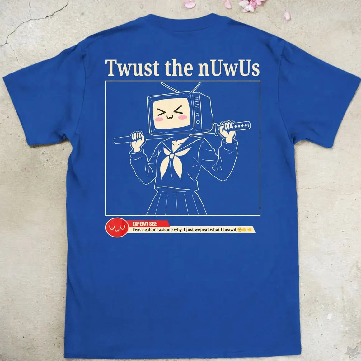 Pwopaganda-chan Gen1 | back print ❀ T-shirt
