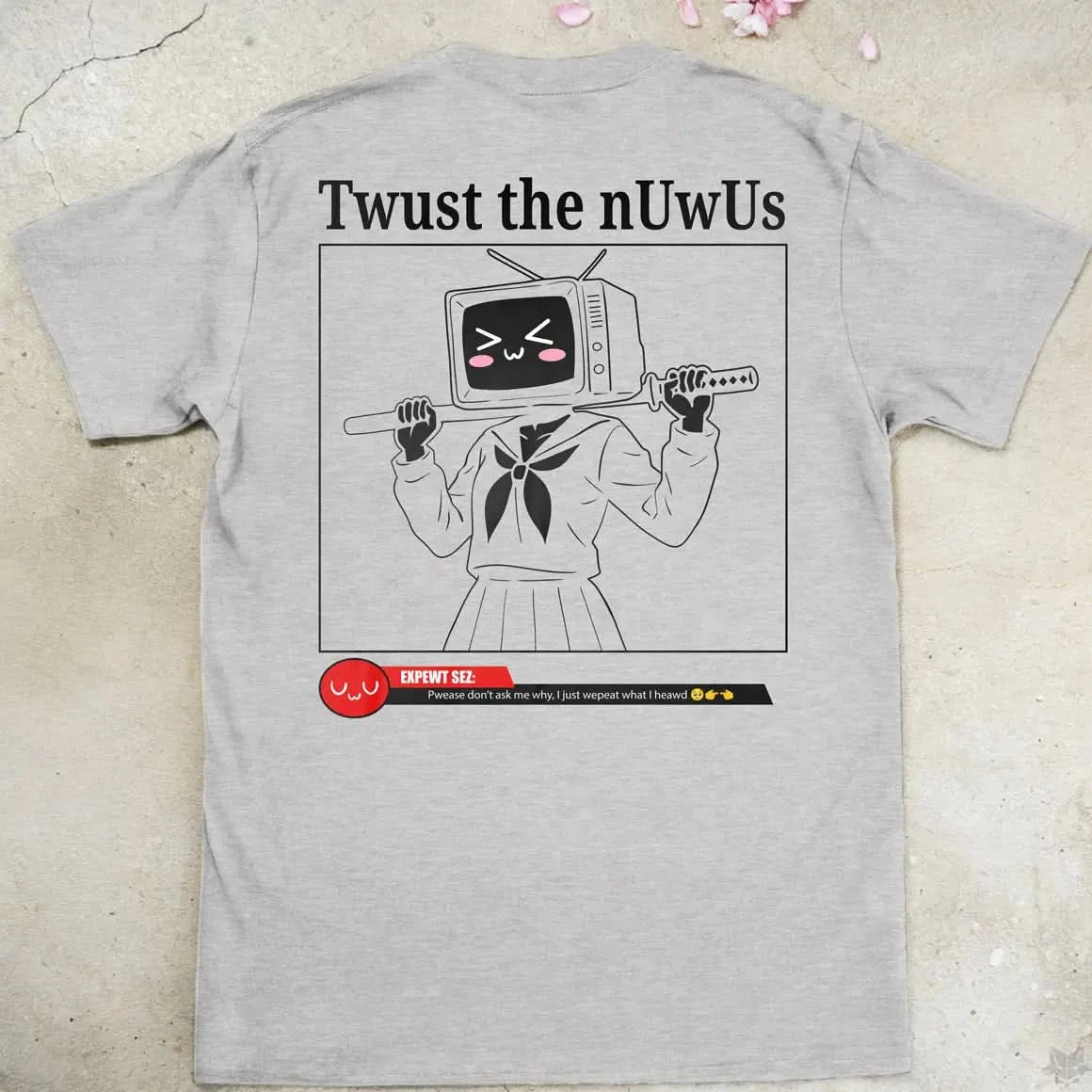 Pwopaganda-chan Gen1 | back print ❀ T-shirt