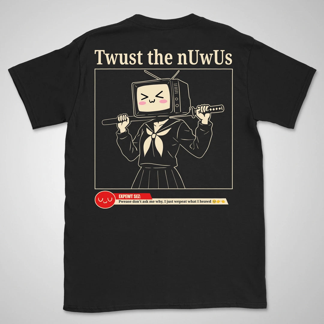Pwopaganda-chan Gen1 | back print ❀ T-shirt