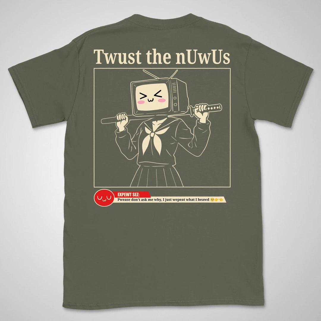 Pwopaganda-chan Gen1 | back print ❀ T-shirt