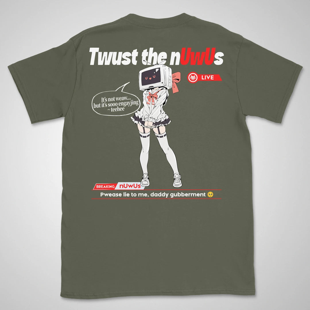 Pwopaganda-chan Gen2 | back print ❀ T-shirt