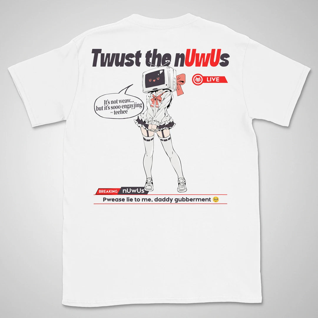 Pwopaganda-chan Gen2 | back print ❀ T-shirt
