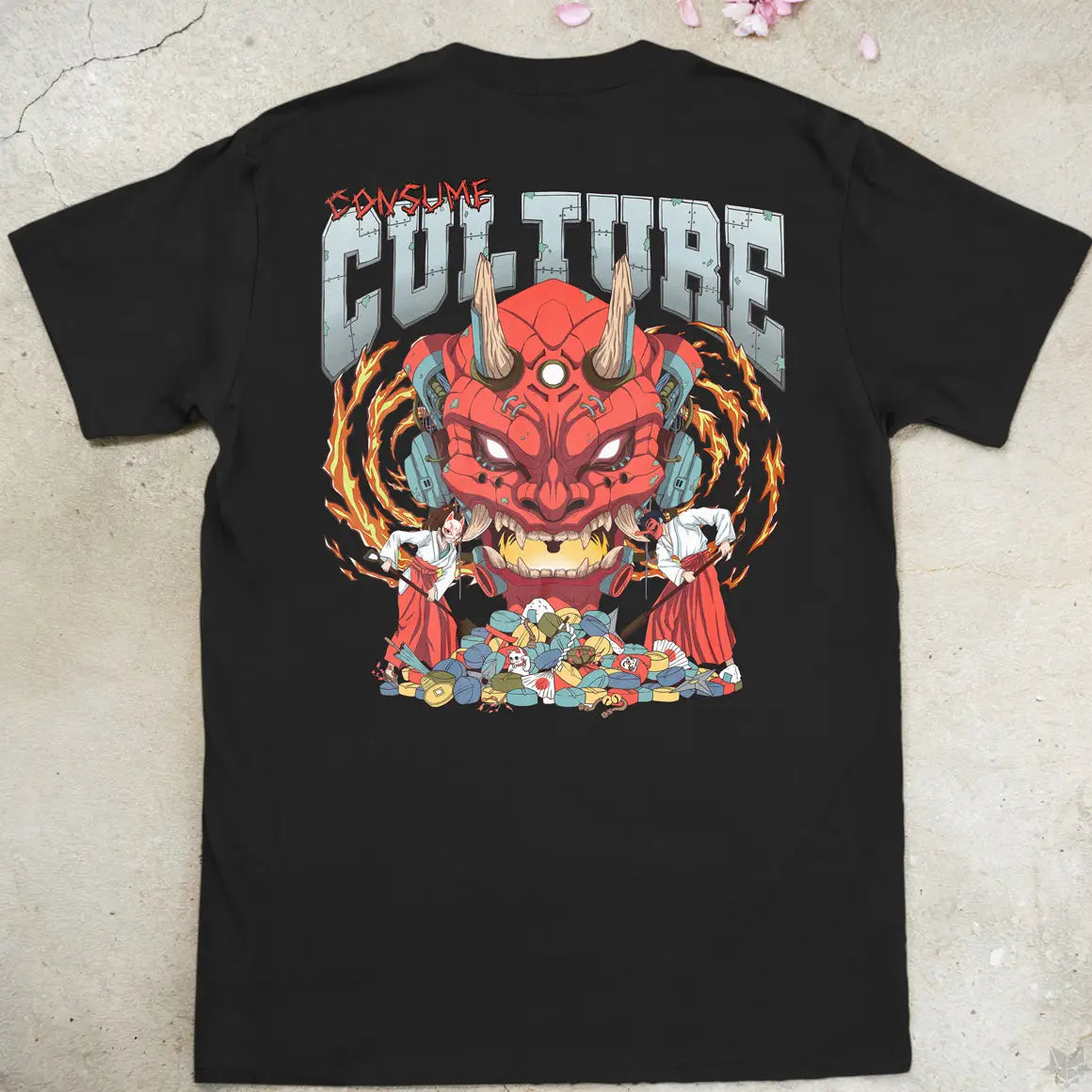 Consume Culture | back print ❀ T-shirt