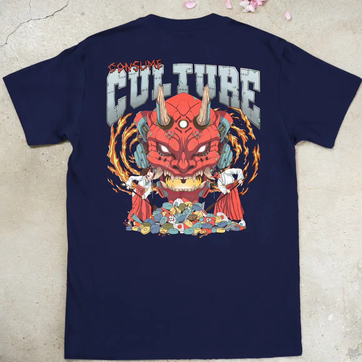 Consume Culture | back print ❀ T-shirt