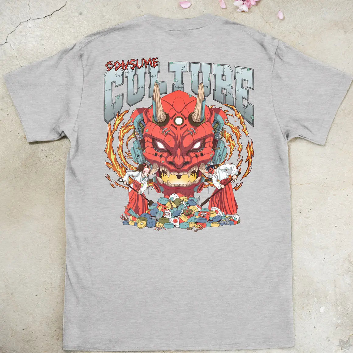 Consume Culture | back print ❀ T-shirt