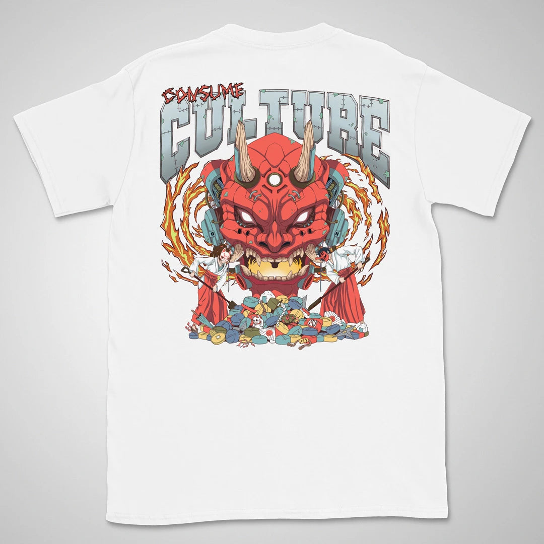Consume Culture | back print ❀ T-shirt
